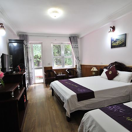 Ngan Nga Bac Ha Hotel Bagian luar foto