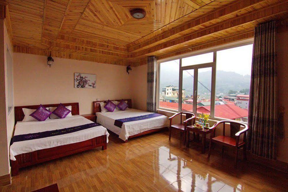 Ngan Nga Bac Ha Hotel Bagian luar foto