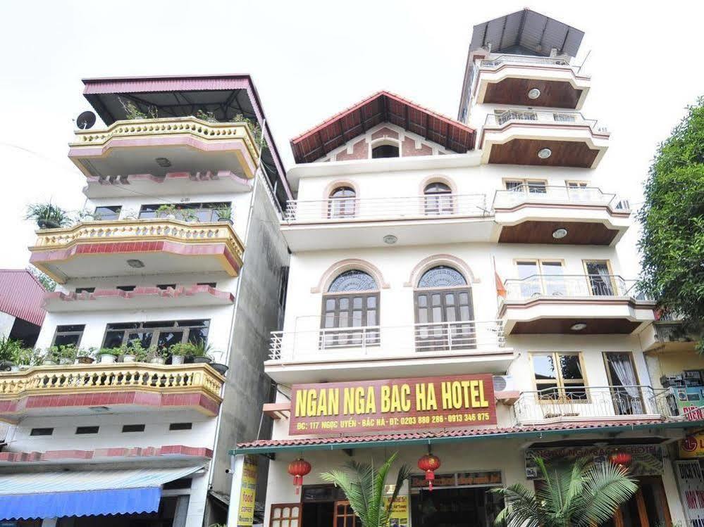 Ngan Nga Bac Ha Hotel Bagian luar foto