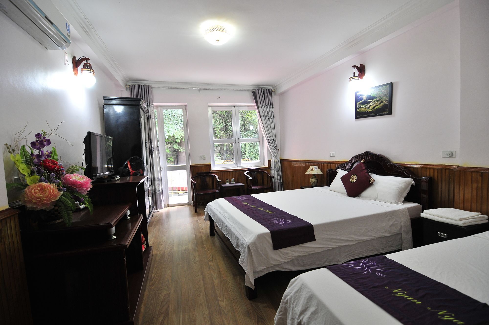 Ngan Nga Bac Ha Hotel Bagian luar foto